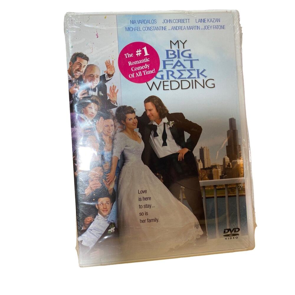 My Big Fat Greek Wedding Funny [DVD] New Sealed